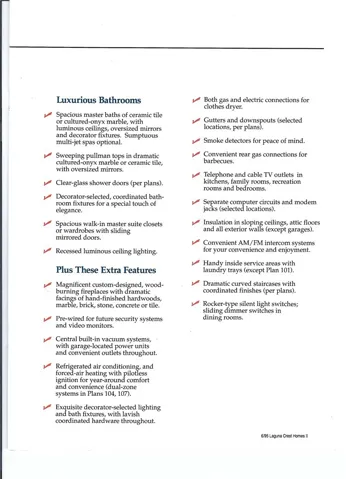 Features the builder highlighted