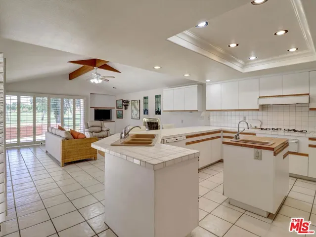 Kitchen and Family Room