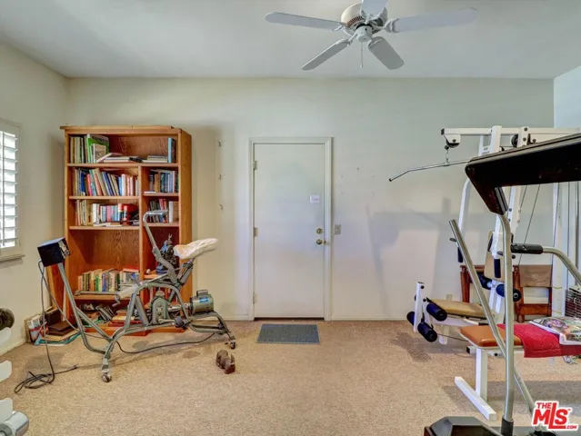 Bonus room used as gym
