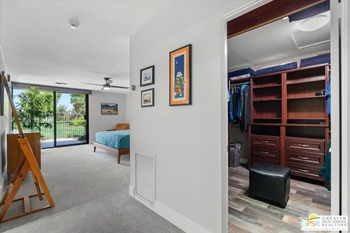 Primary walk-in closet