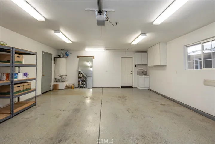 Garage with epoxy finish