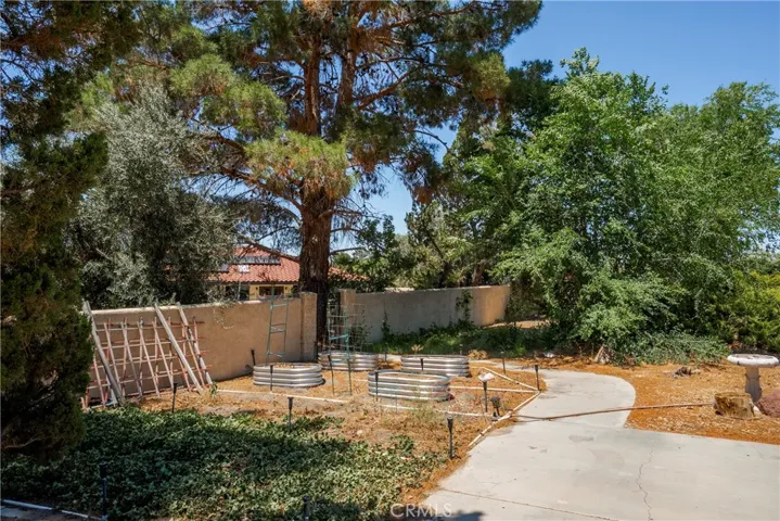Yard of Rear home