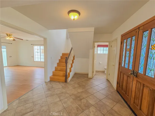 Entry and foyer