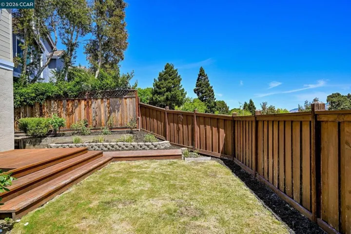 Backyard Deck Area