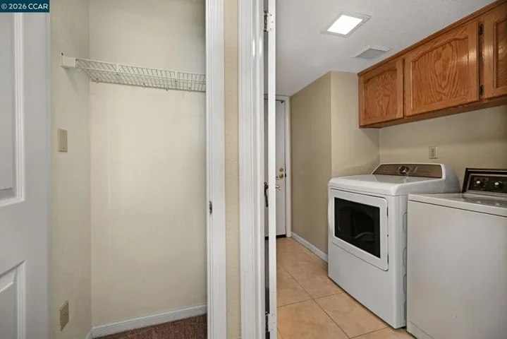 Coat Closet & Laundry Room