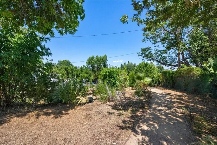 The huge lot has so much opportunity.