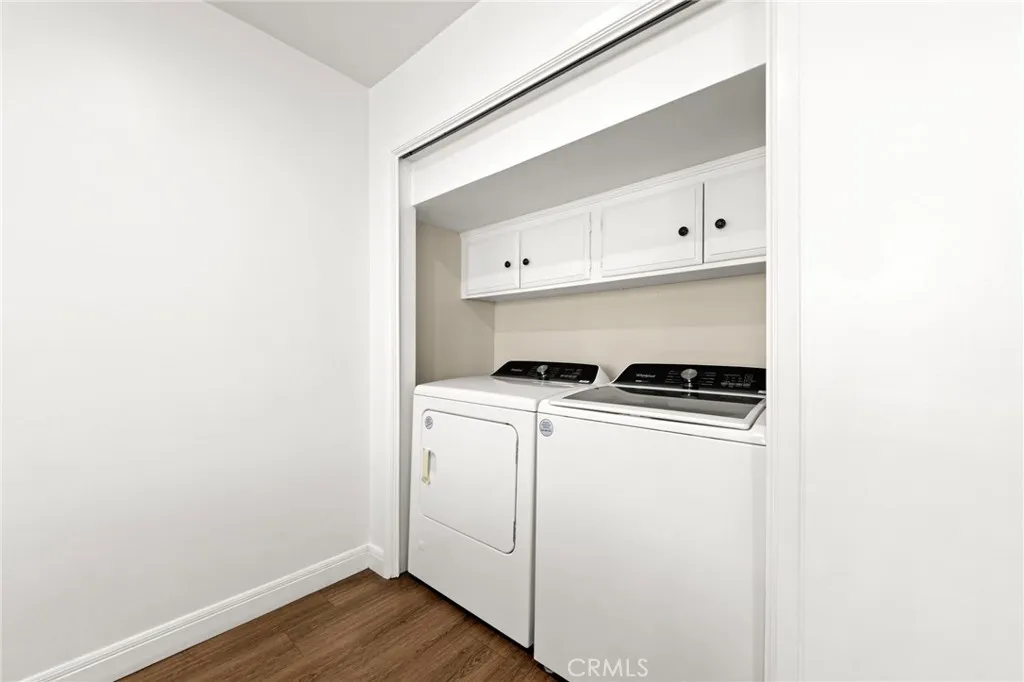 In dining/kitchen area.
