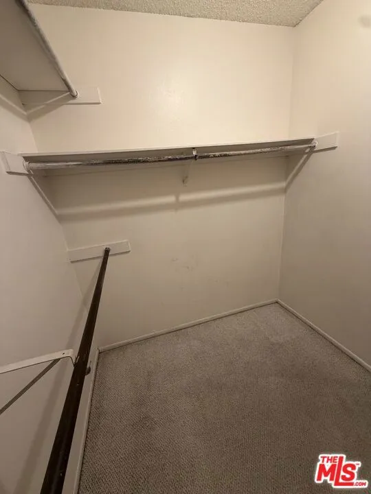 walk-in closet inside