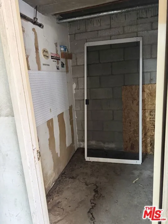 inside storage unit