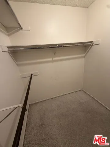 walk-in closet inside