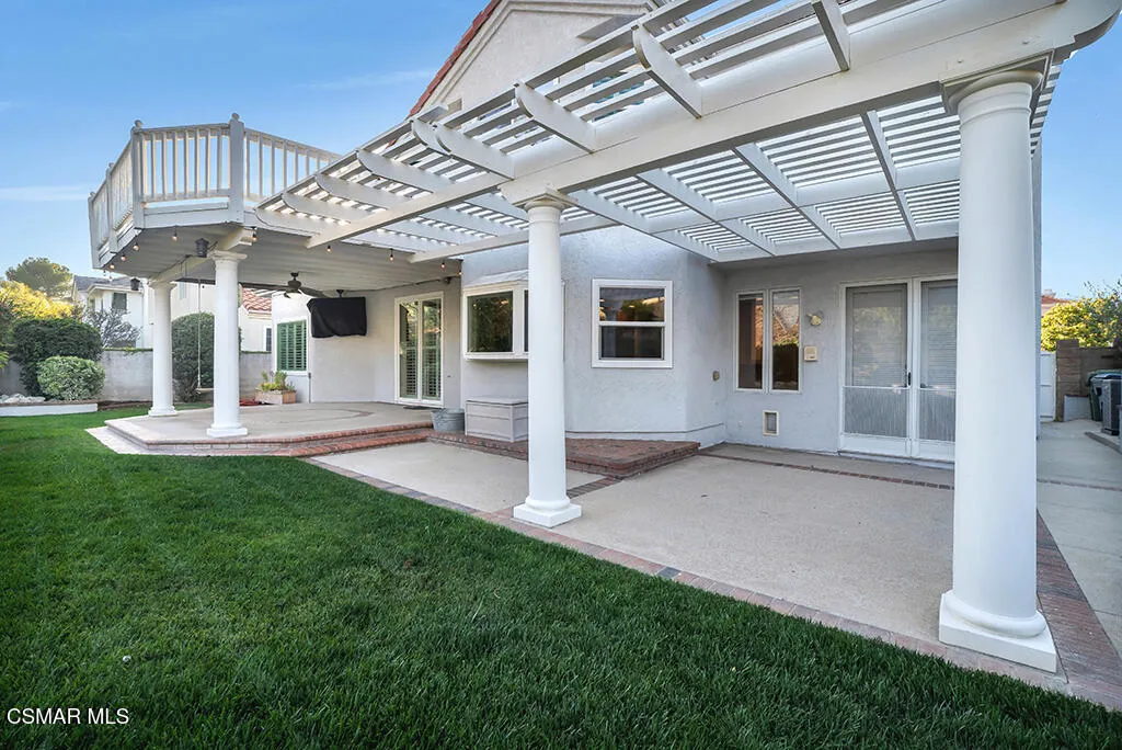 Covered patio