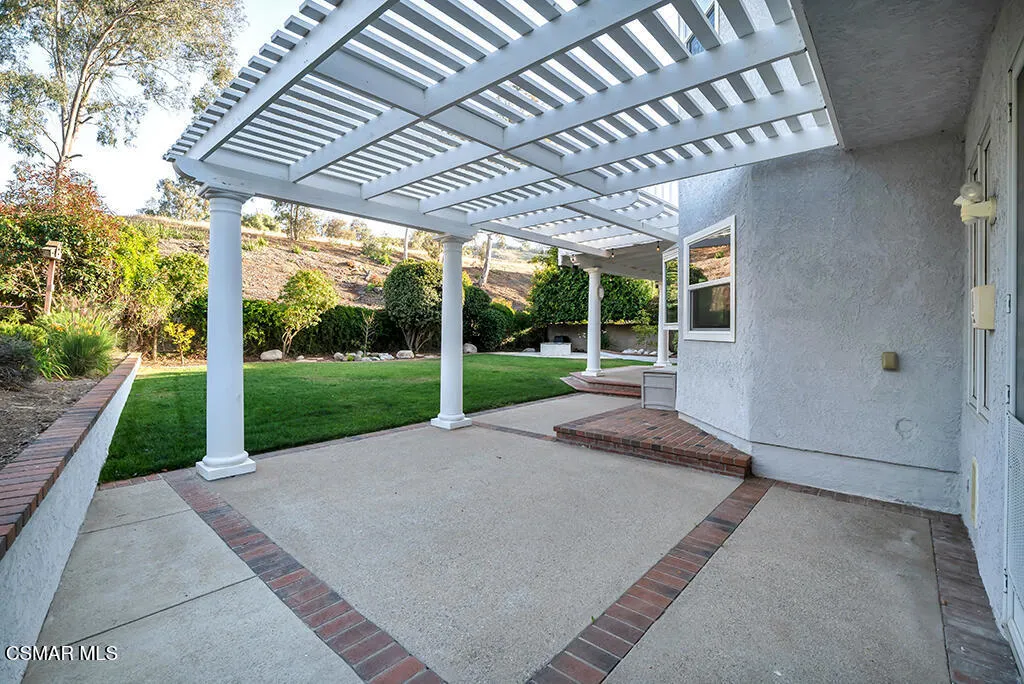 Covered patio
