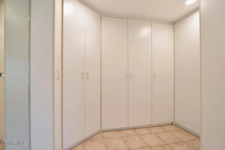Primary closet