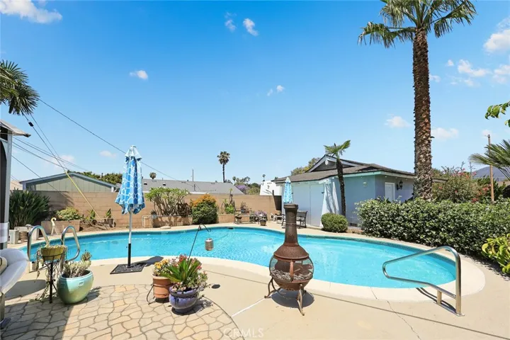 sparkling pool for summer fun
