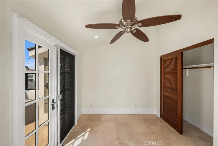 Secondary bedroom on 3rd level