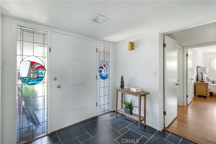 Main front entrance door.