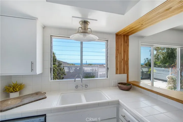 Ocean view from kitchen window!