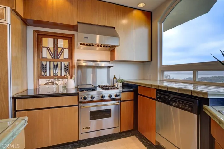 Viking gas range appliance