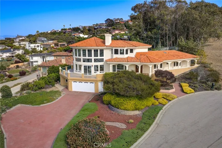 front of property