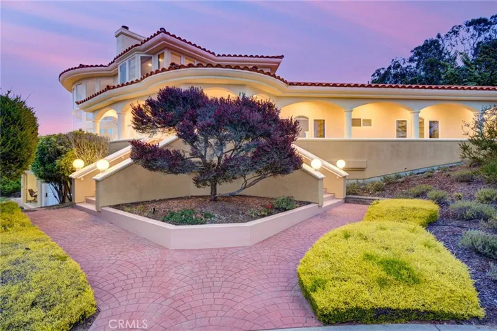 side front of home