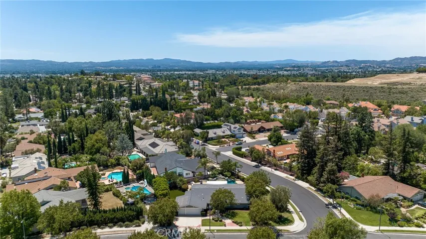 Overhead Neighborhood View