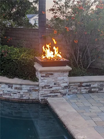 Night View Of Fire Bowl