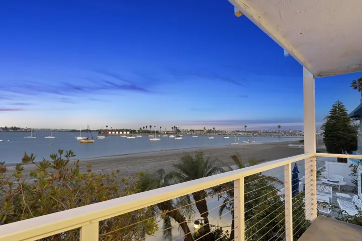 Located off living room - Panoramic views of Mission Bay!