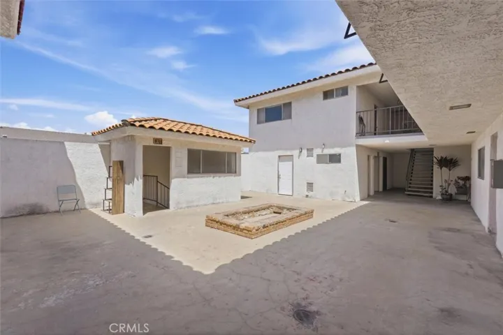 courtyard area