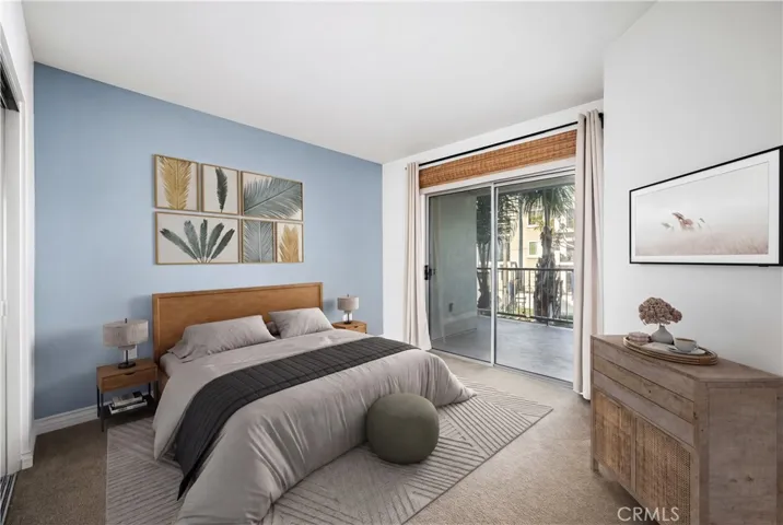2nd bedroom digitally staged