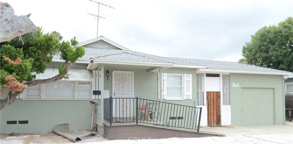 Left Front of the house