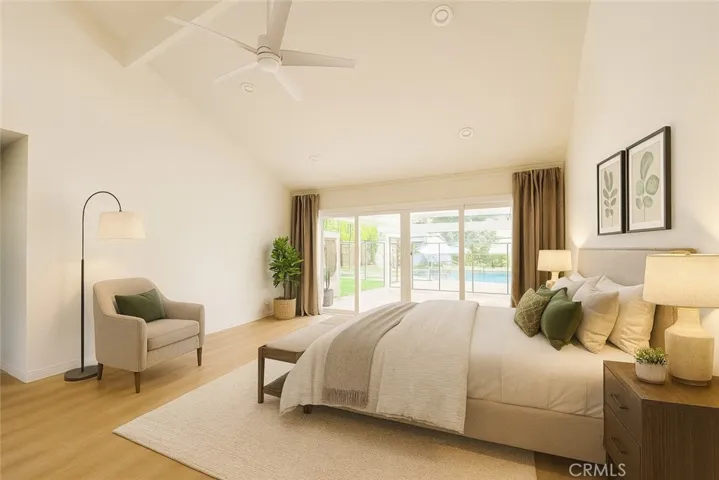 Master Bedroom - This image has been virtually staged to illustrate the property’s potential.