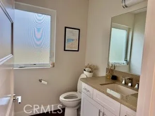 First floor powder room