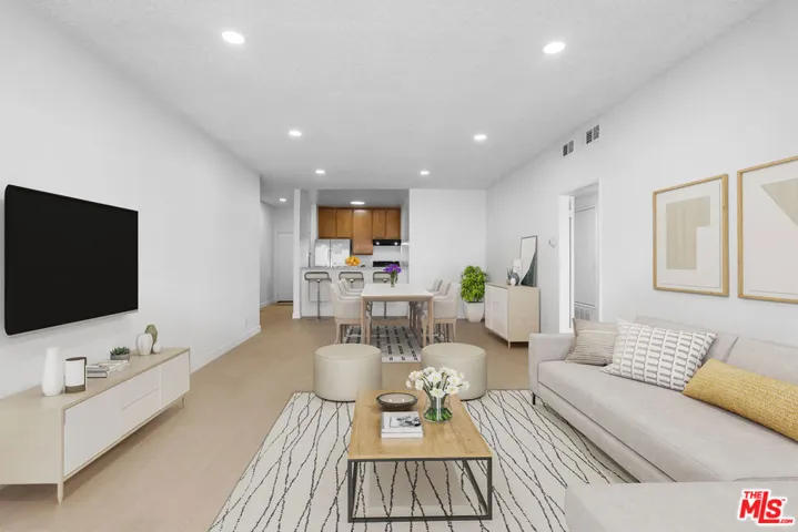 Virtually Staged Living Room#1