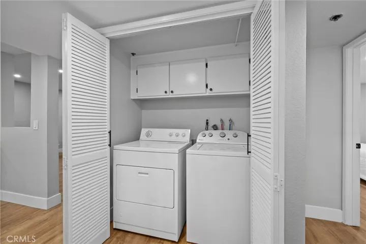 Washer & Dryer Closet
