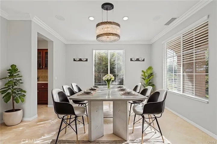 Formal Dining Room - virtually staged