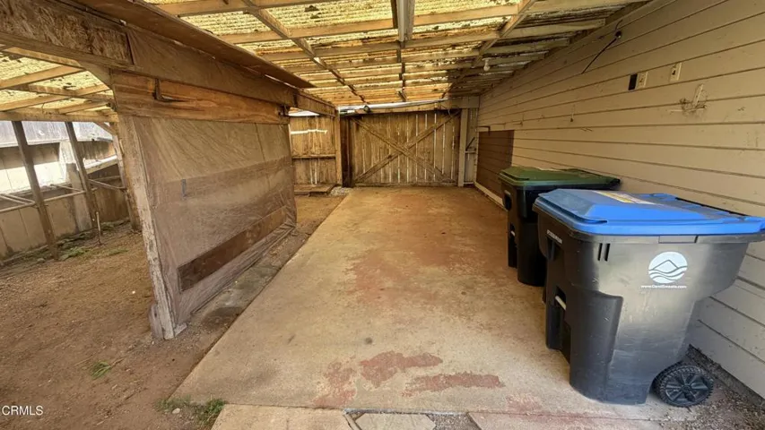 PAD NORTH OF GARAGE