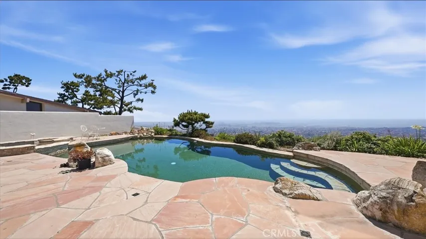 backyard with pool and hot tub