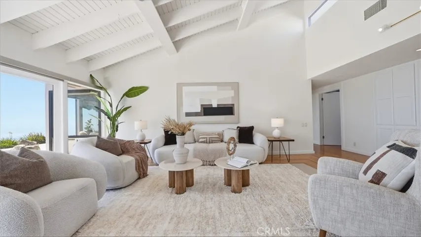 living room with gorgeous views