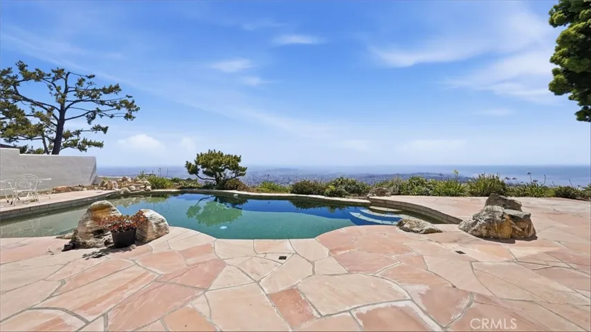 backyard with pool and hot tub