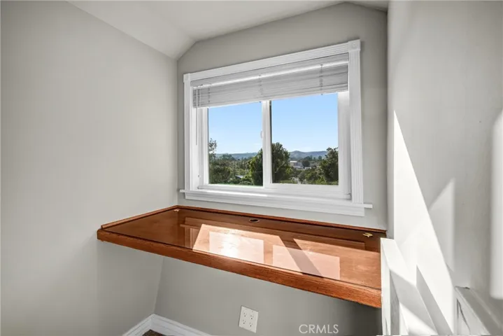 Built in desk