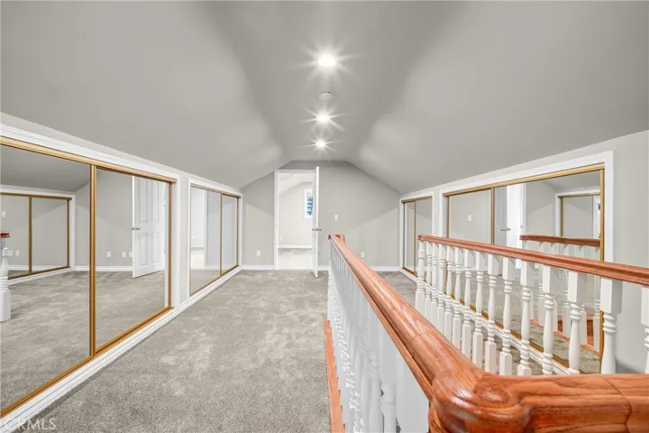 upstairs bonus room and storage