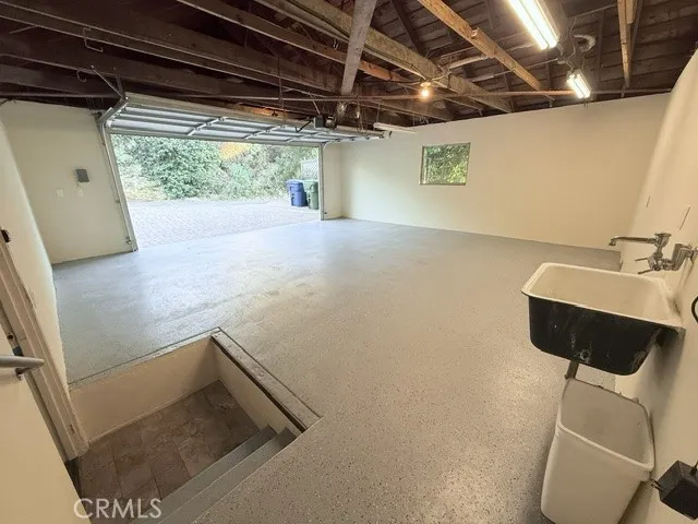 Garage into kitchen