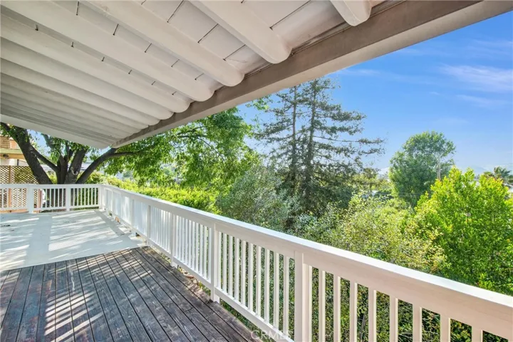 balcony to deck