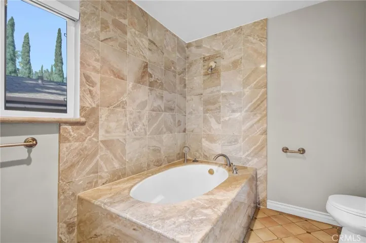 Master tub / shower 1