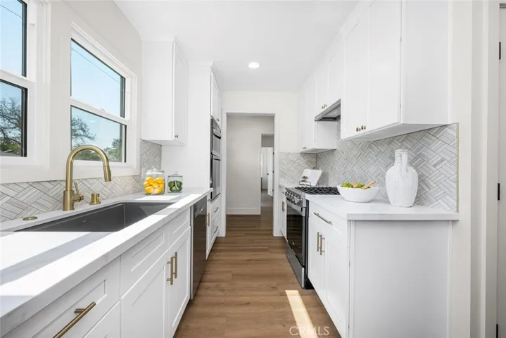 Timeless finishes! Don't forget- new paint, moldings, casings throughout