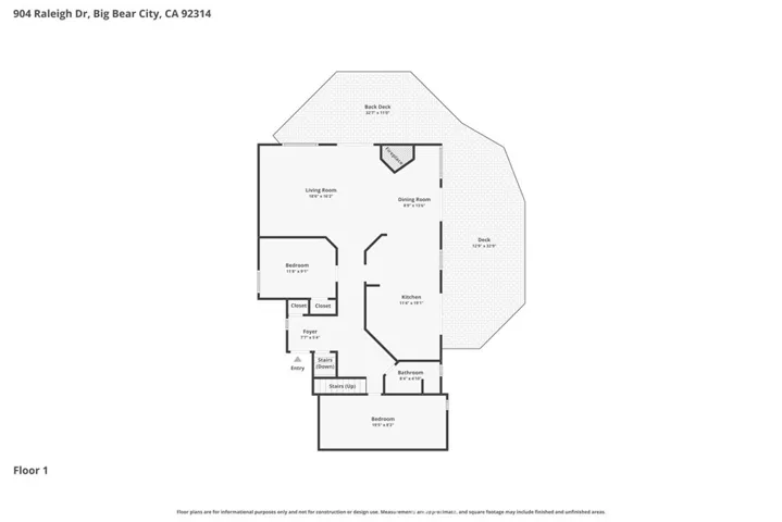 904 Raleigh Drive, Big Bear City, California 92314