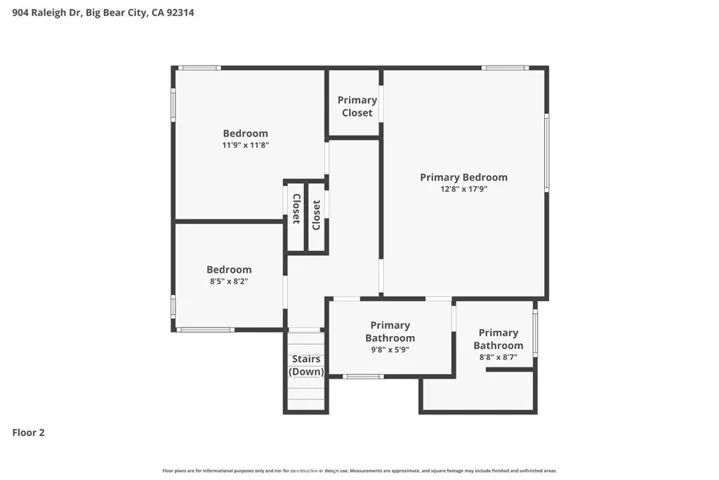 904 Raleigh Drive, Big Bear City, California 92314