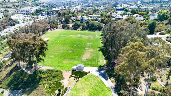 Grass Soccer Field at the Community Center