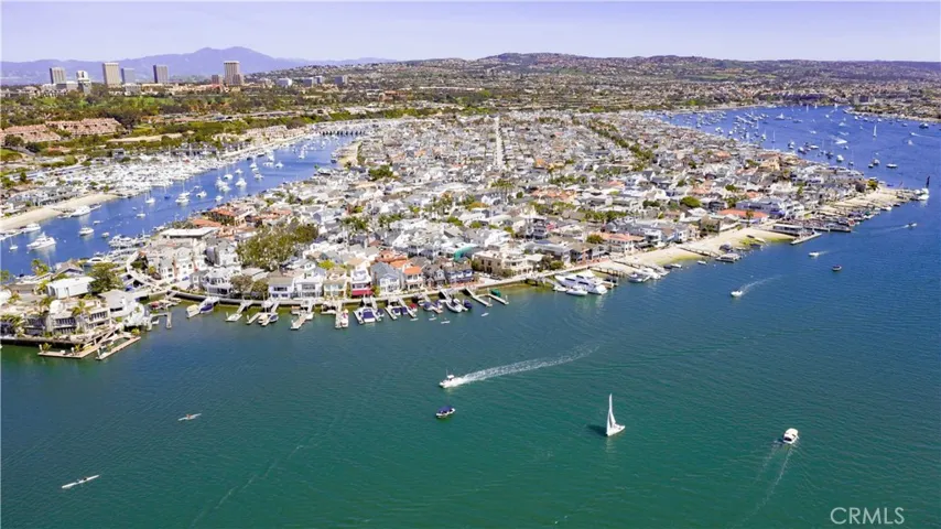 Balboa Island is just up the coast