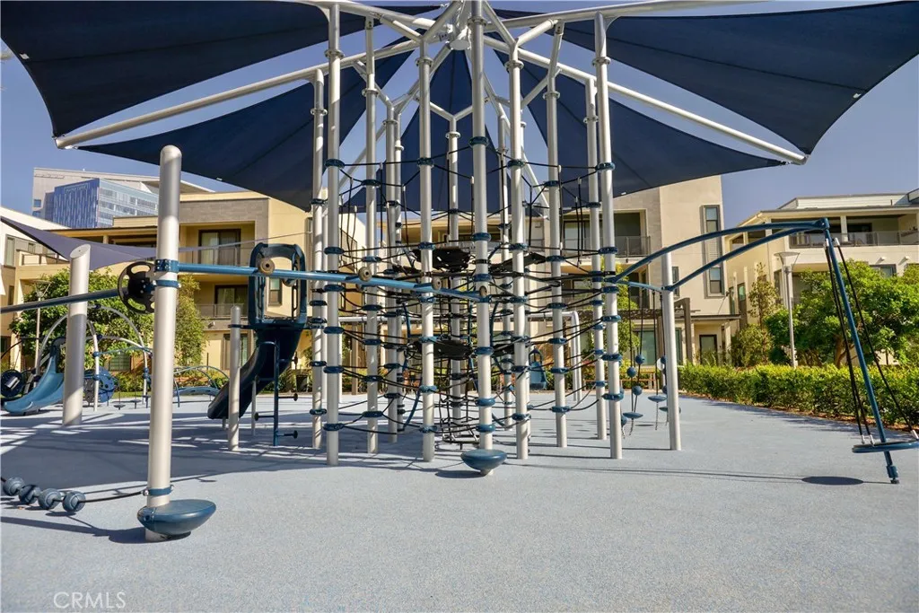 Community playground area offering fun outdoor space for kids and families to enjoy.